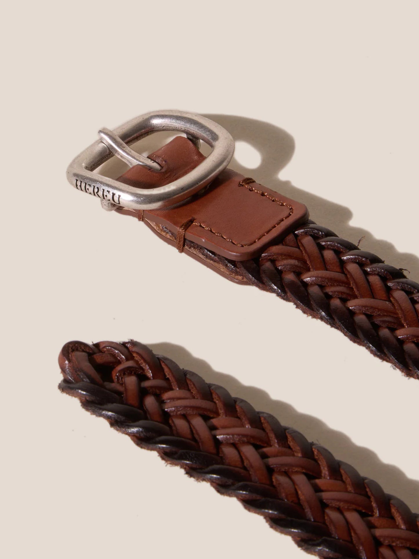 TRAMAT Braided Belt - Tan