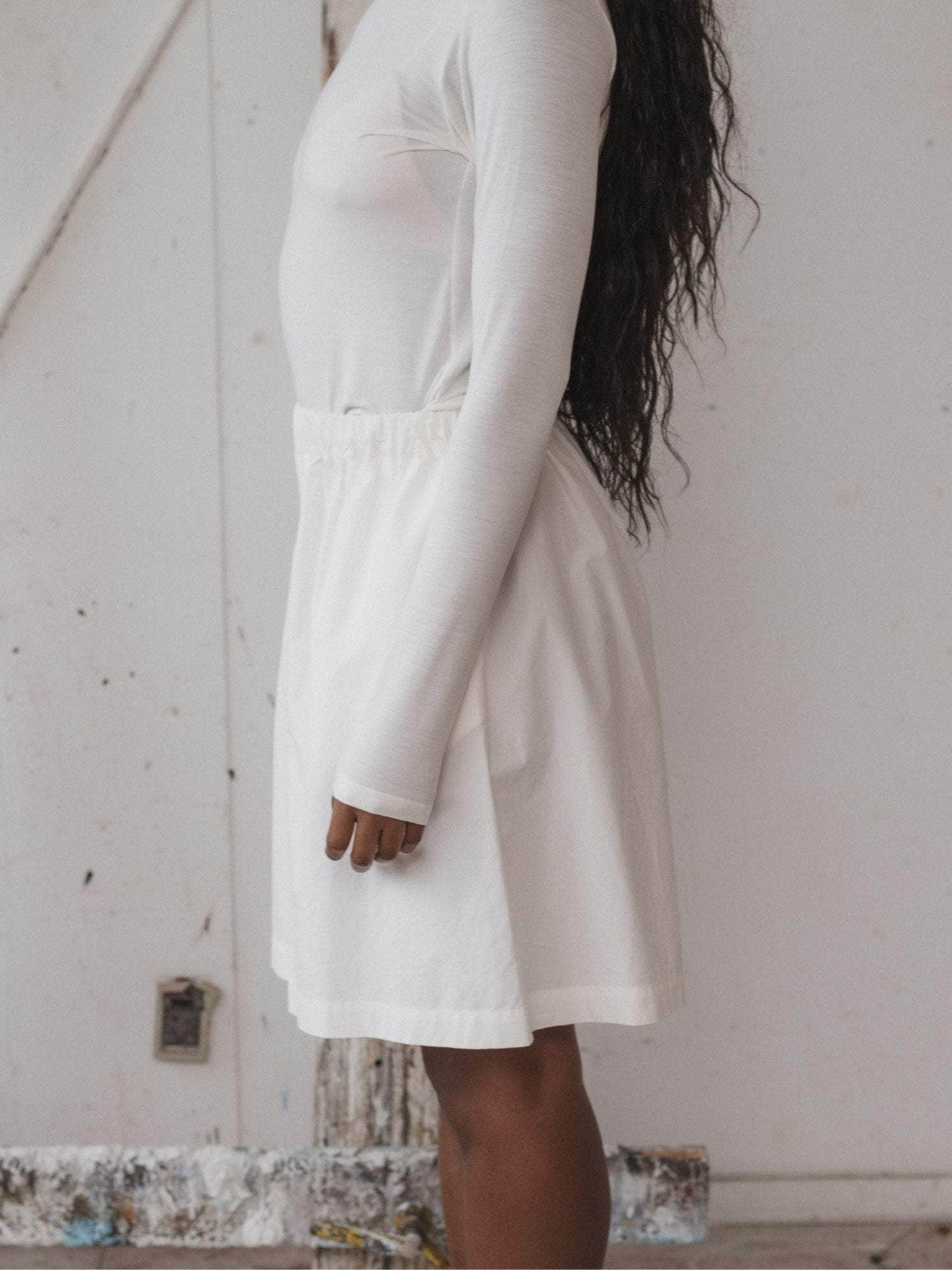 Stave Shorts Organic Cotton Poplin - Undyed