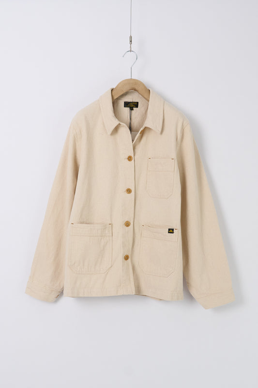 Vonk Work Denim Jacket - Offwhite
