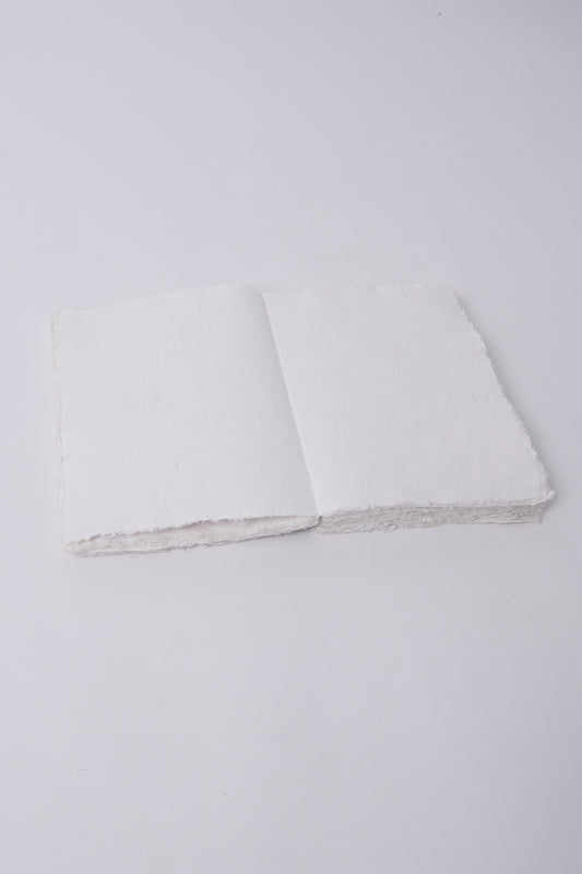 Lamali Handmade Notebook - White 18x24cm