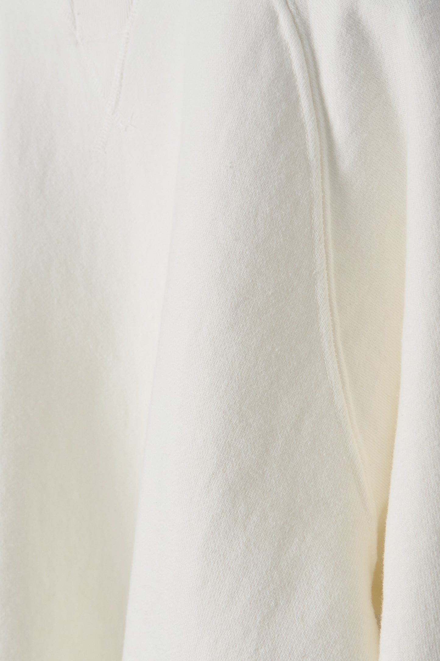 Poli'ahu CN Sweatshirt - Japanese Brushed Fleece - Off White