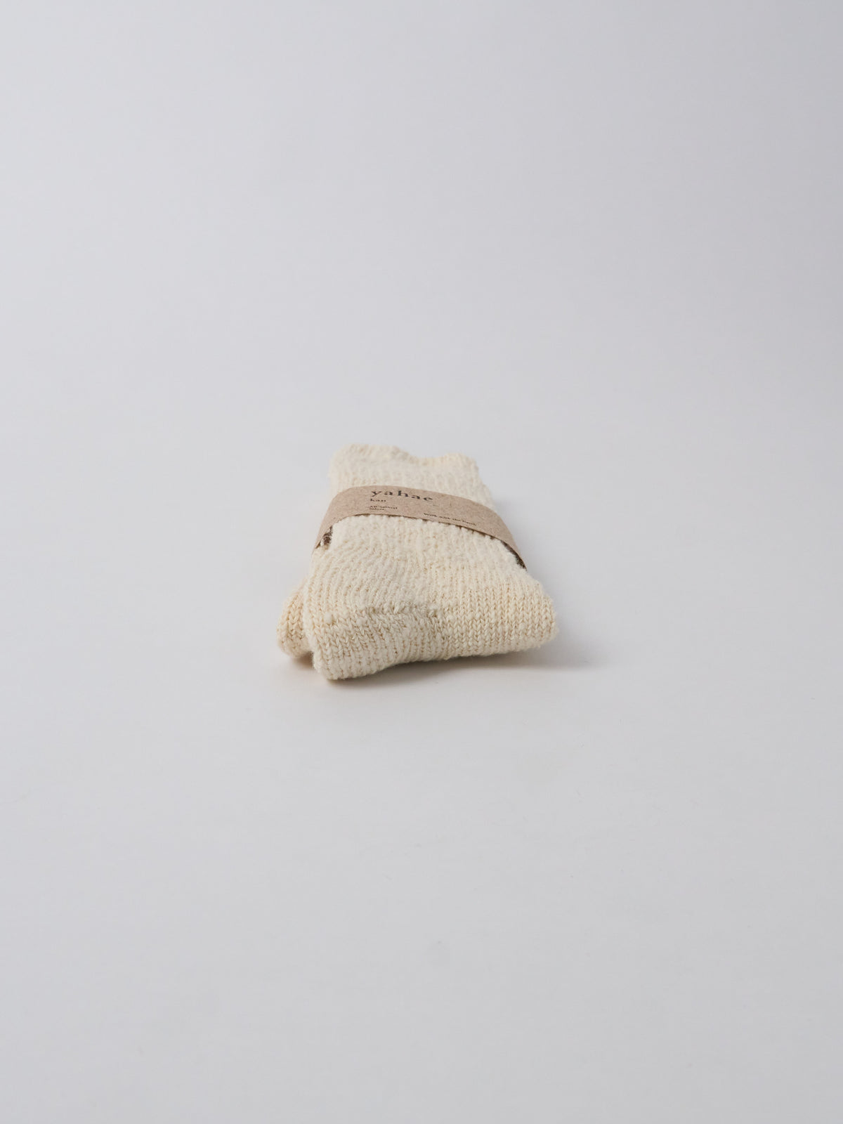 Garabou Organic Cotton Slipper Socks - Natural