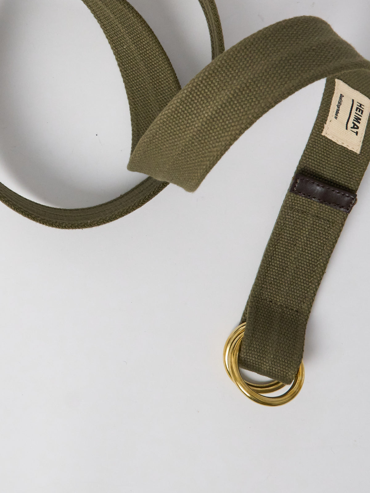 Regatta Belt Cotton Canvas - Military Green