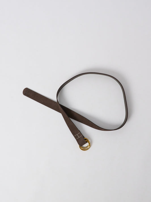 Regatta Belt Rough Out Leather - Walnuss