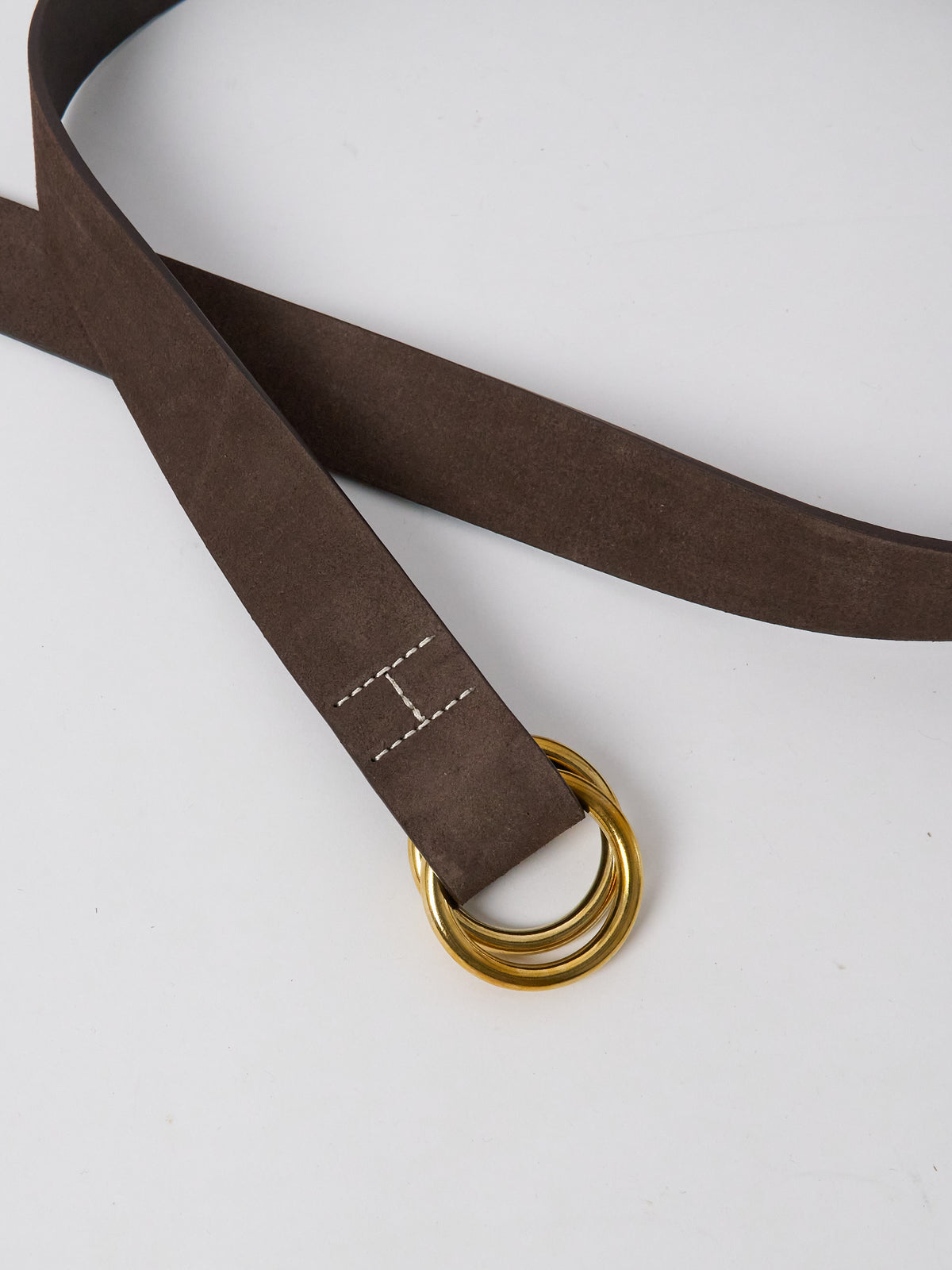 Regatta Belt Rough Out Leather - Walnuss