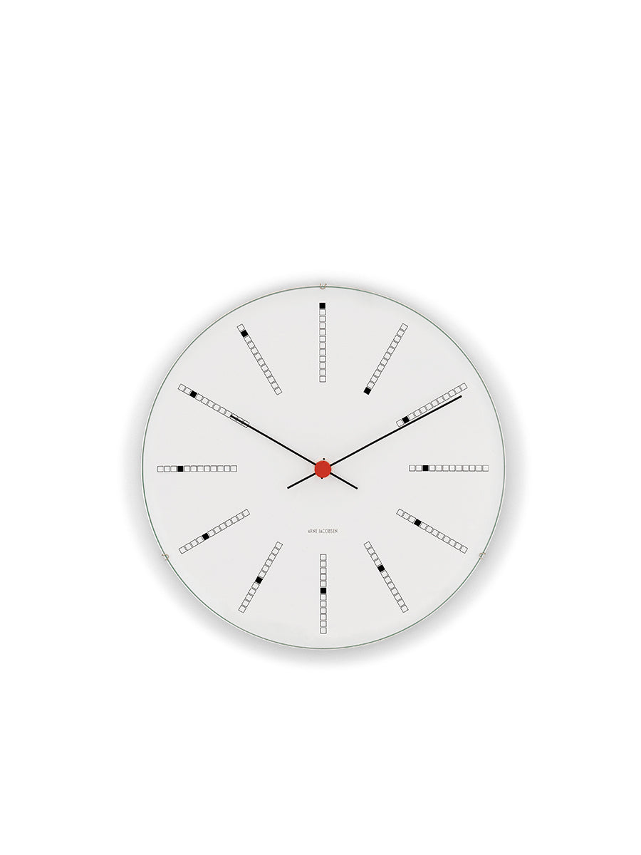 Bankers Wall Clock White