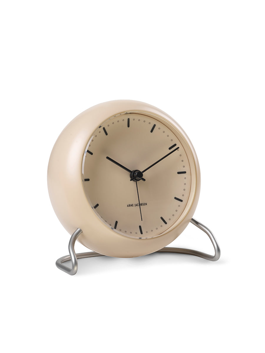 City Hall Table Clock Mat Sand