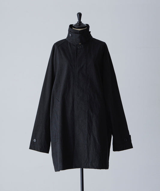 Cotton Short Coat - Black