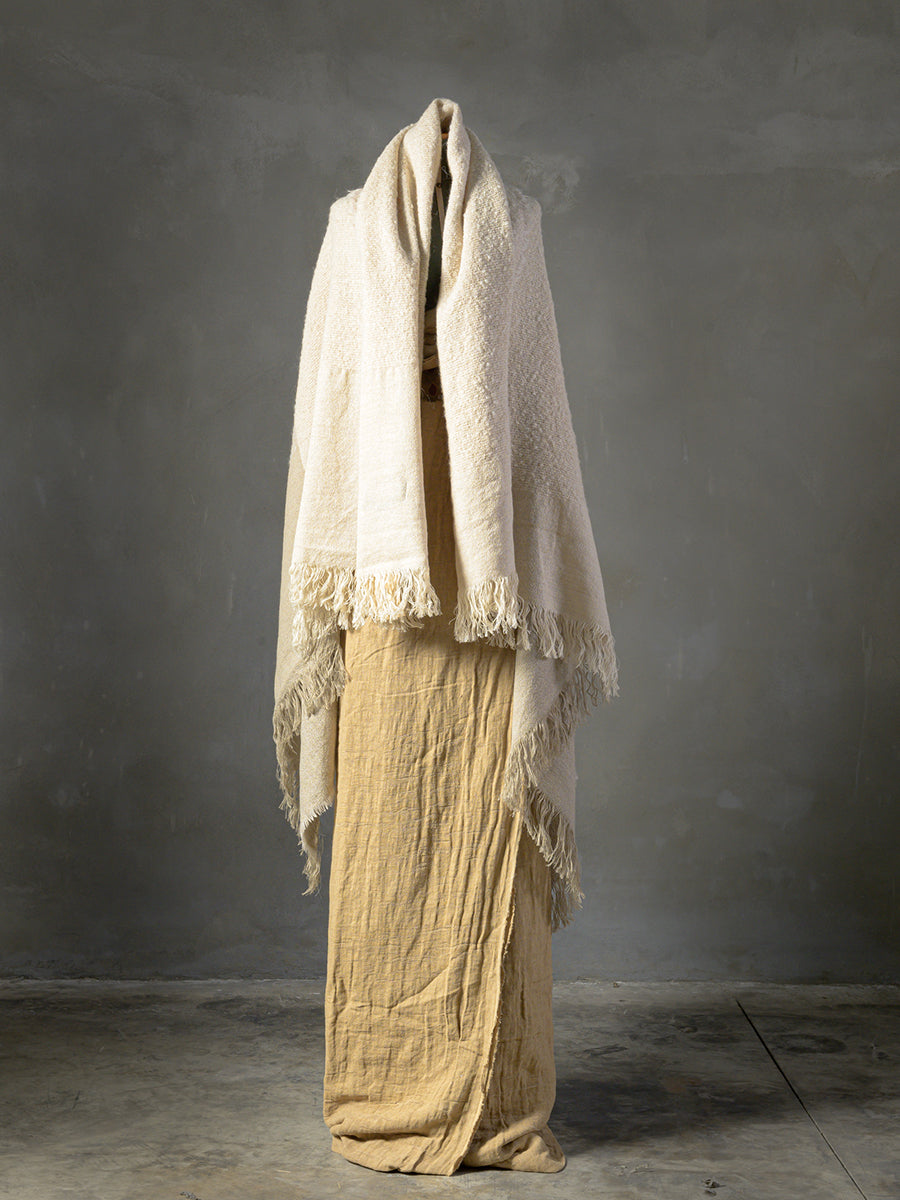 Linceo Linen-Blend Throw