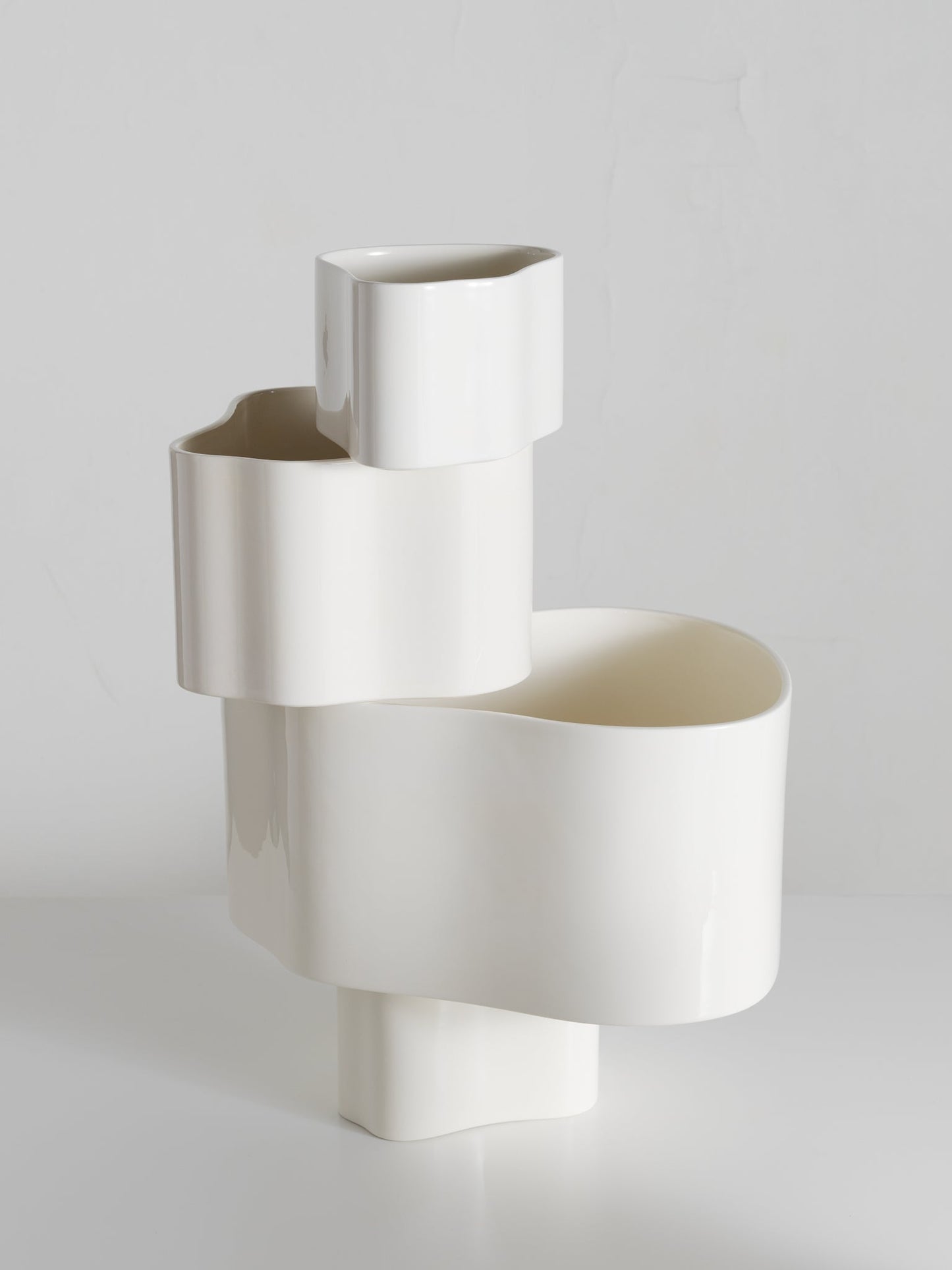 Riihitie Plant Pot - Shape A Small - White Glaze