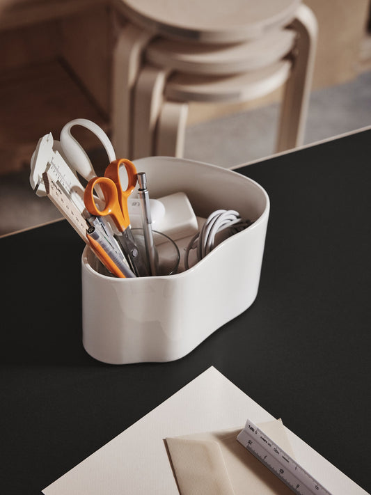 Riihitie Plant Pot - Shape A Small - White Glaze