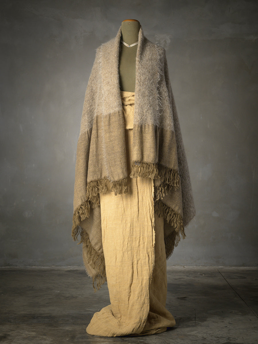 Rovere Linen-Blend Throw