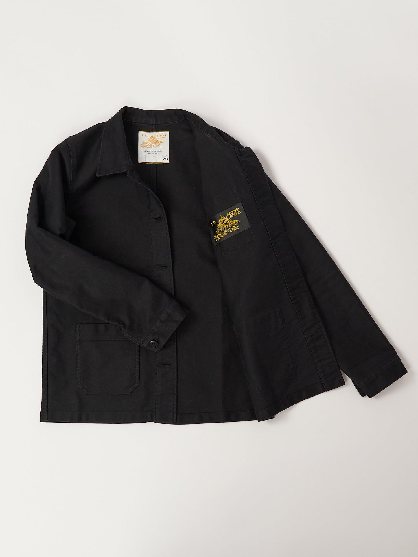 Moleskin Work Jacket - Black