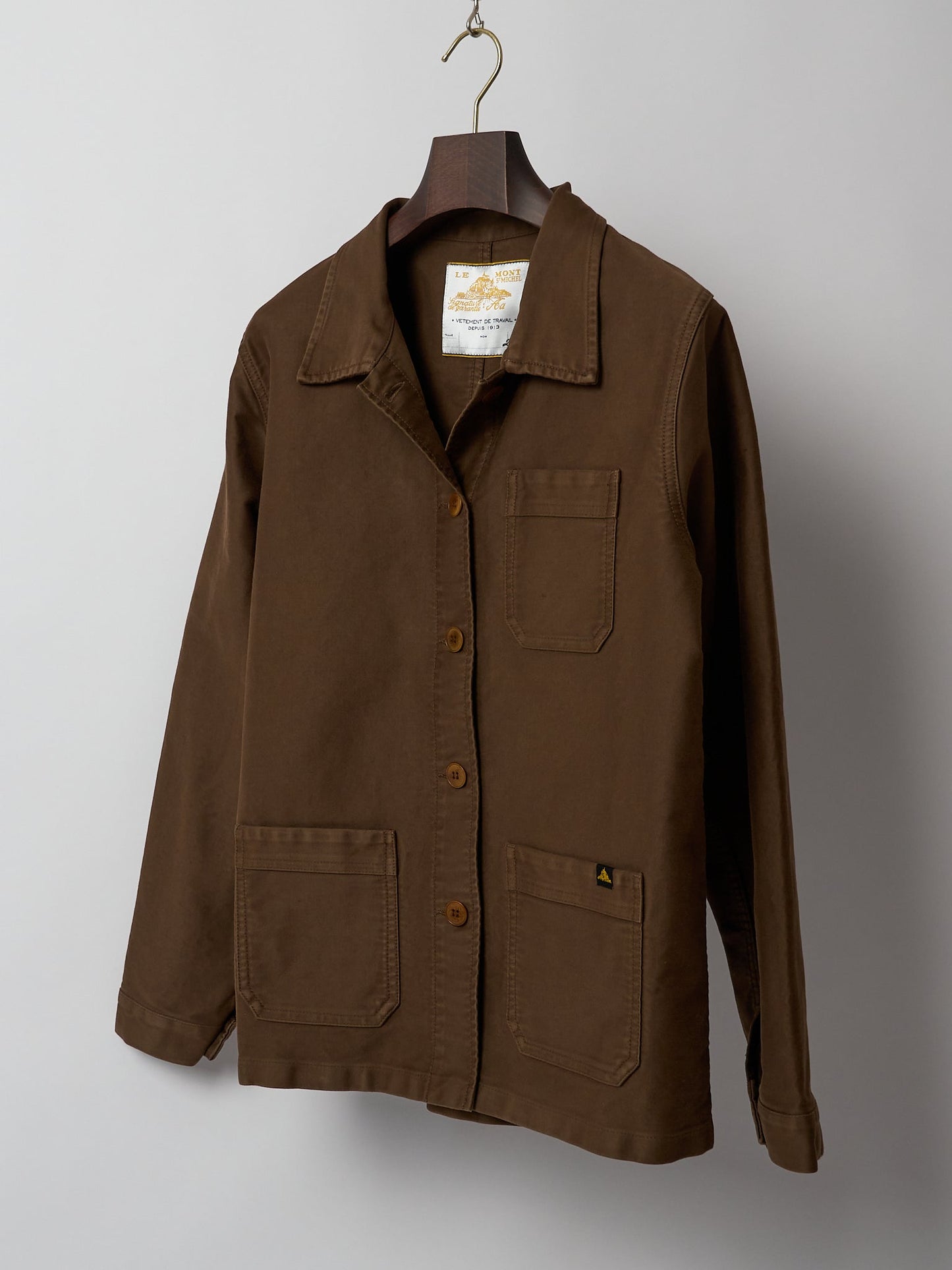 Moleskin Work Jacket - Brown