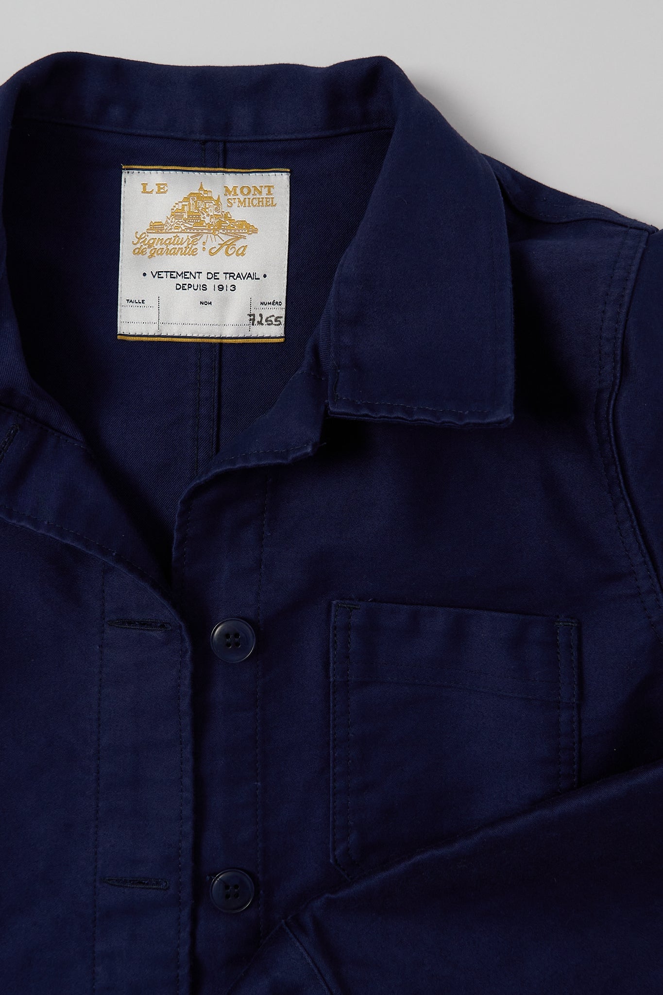 Moleskin Work Jacket - Blue