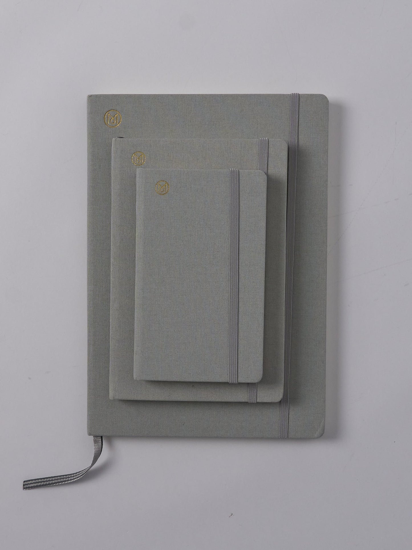 Monocle x Leuchtturm1917 hardcover linen notebook (B6+) - Grey