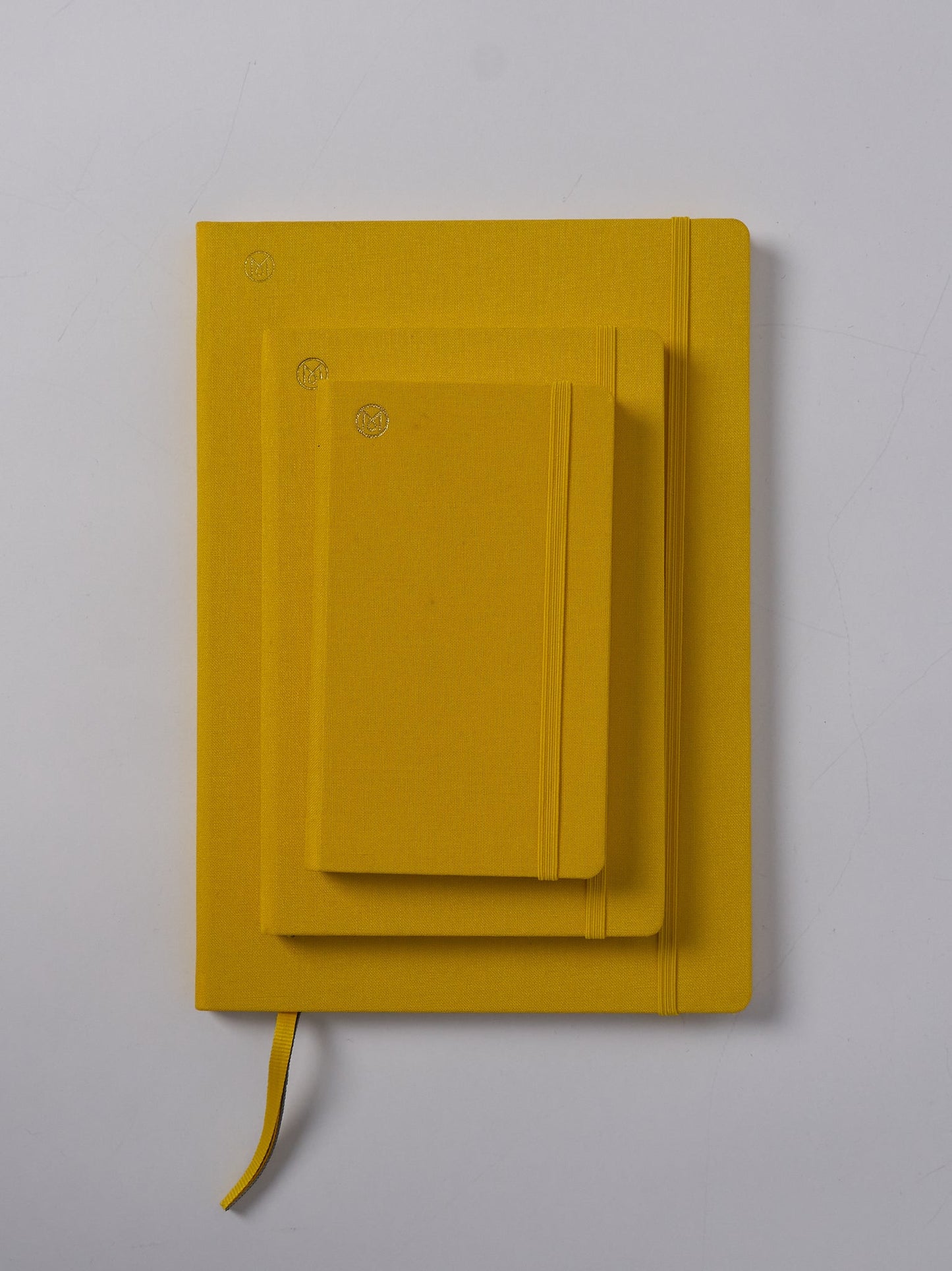 Monocle x Leuchtturm1917 hardcover linen notebook (B6+) - Yellow