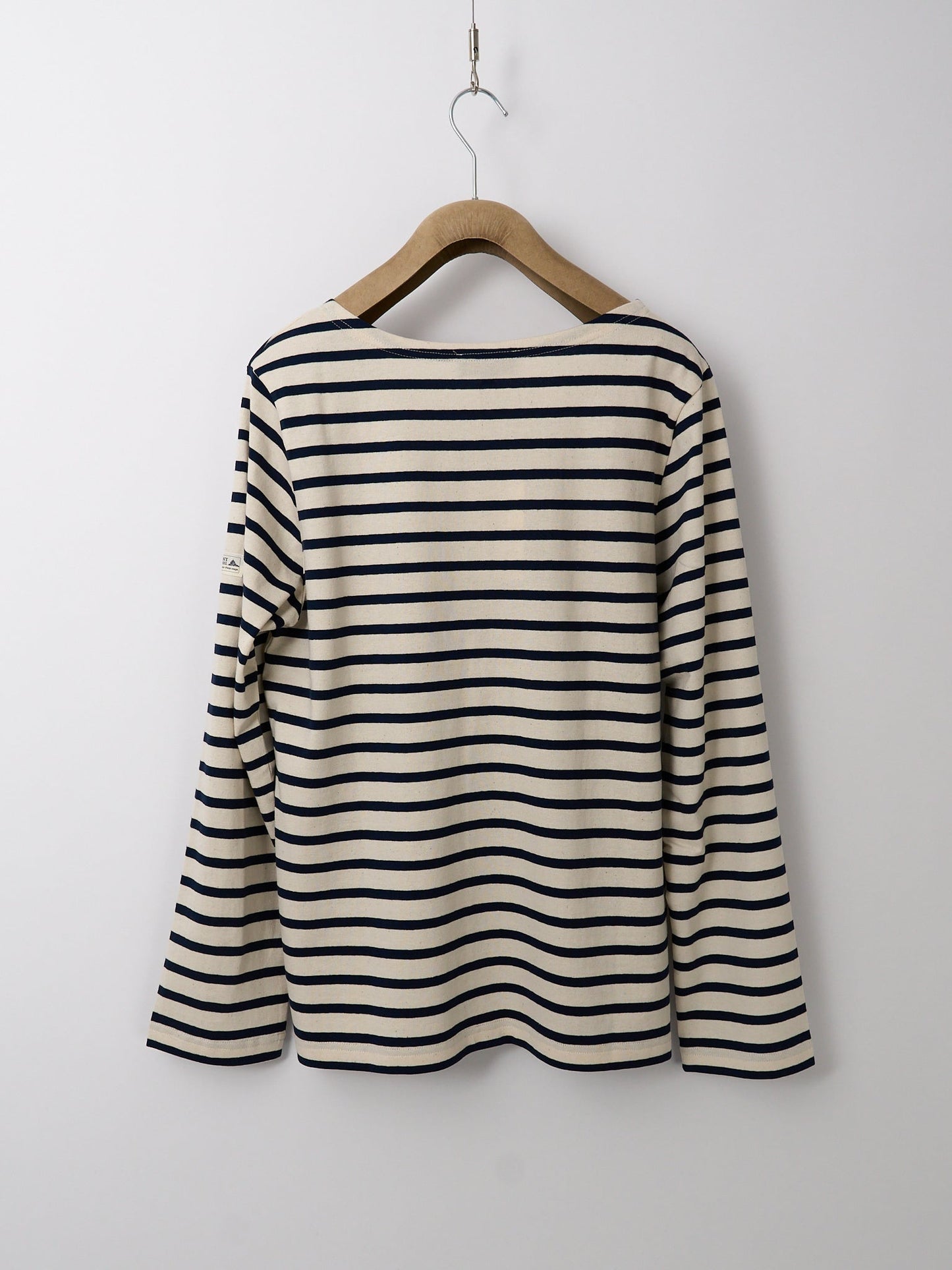Tilda Long-Sleeved Breton Top - Ecru / Navy