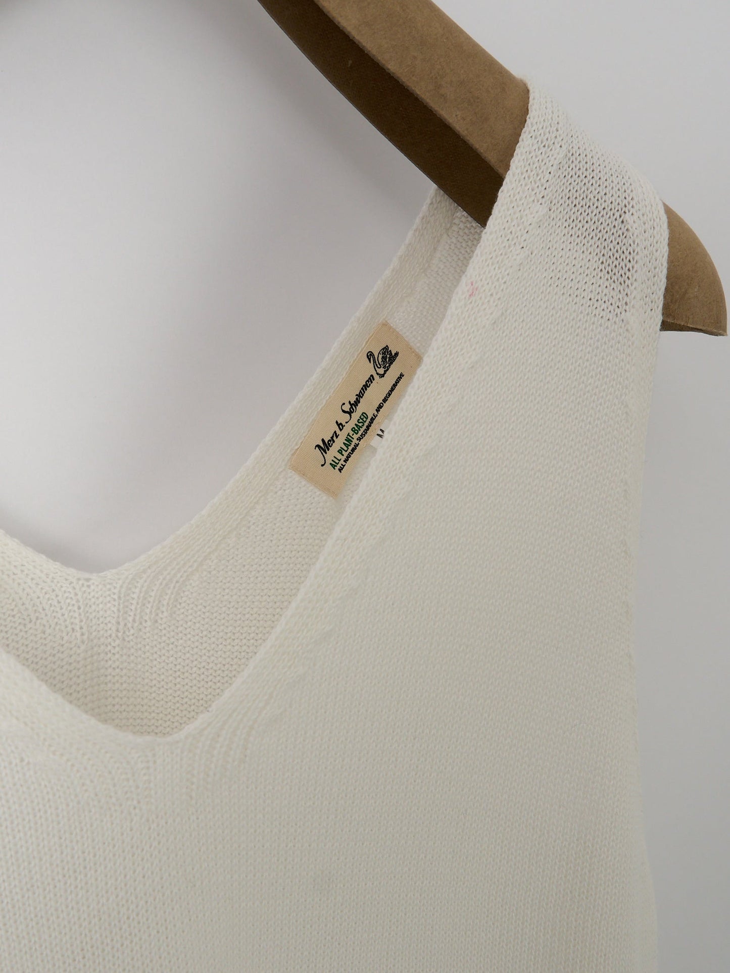 Organic Cotton Tank Top - White