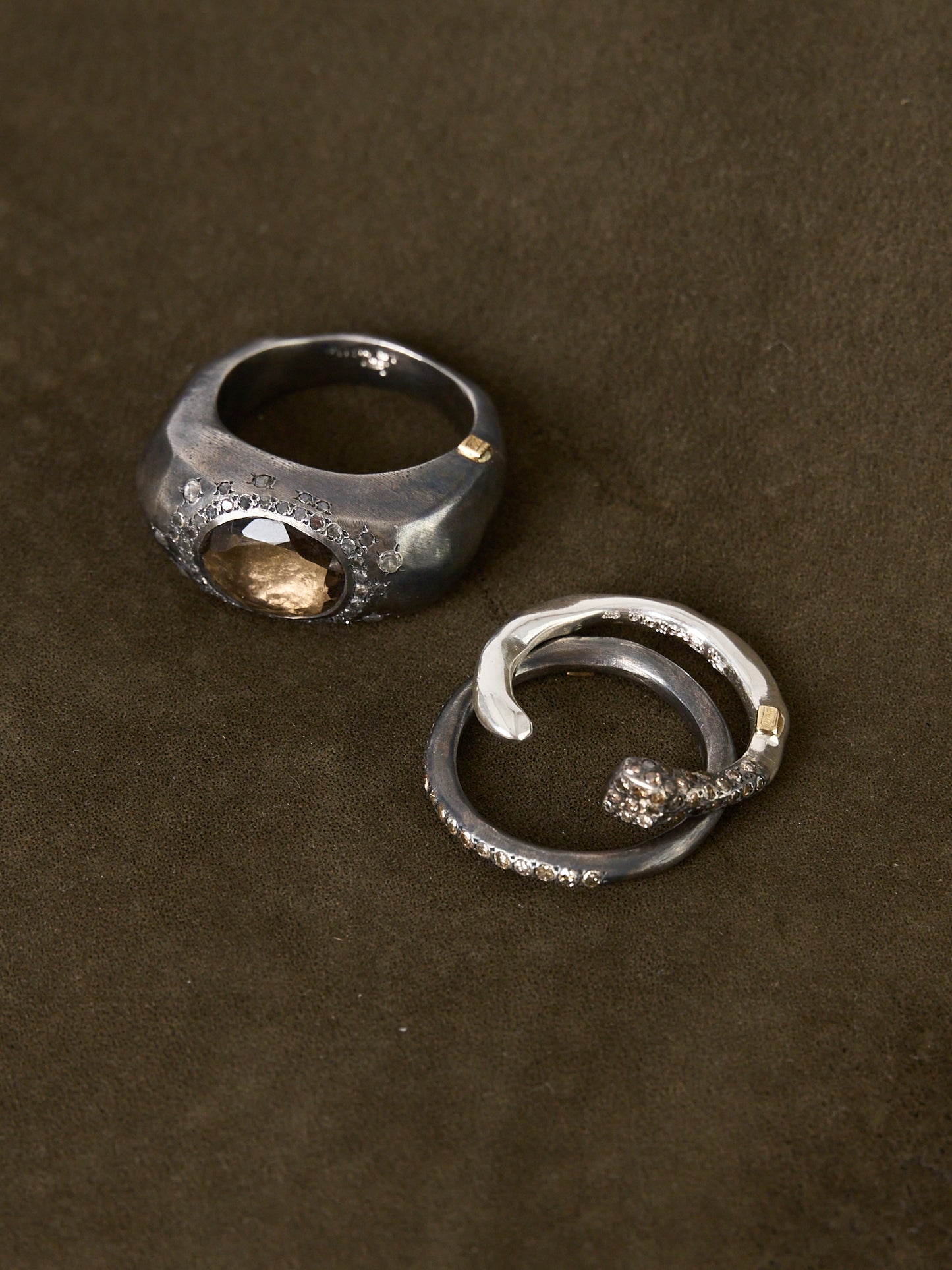 Rosa Maria Penna Ring - size 55