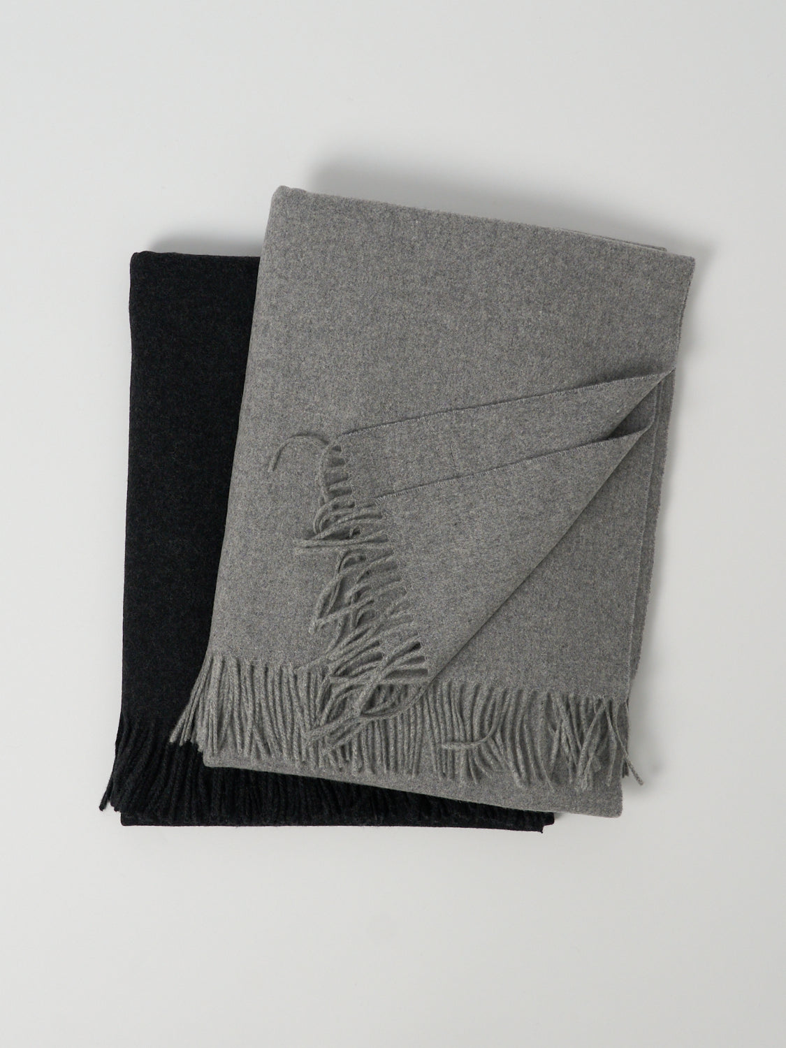 Cashmere Lambswool Blanket 130 × 180 cm Dove