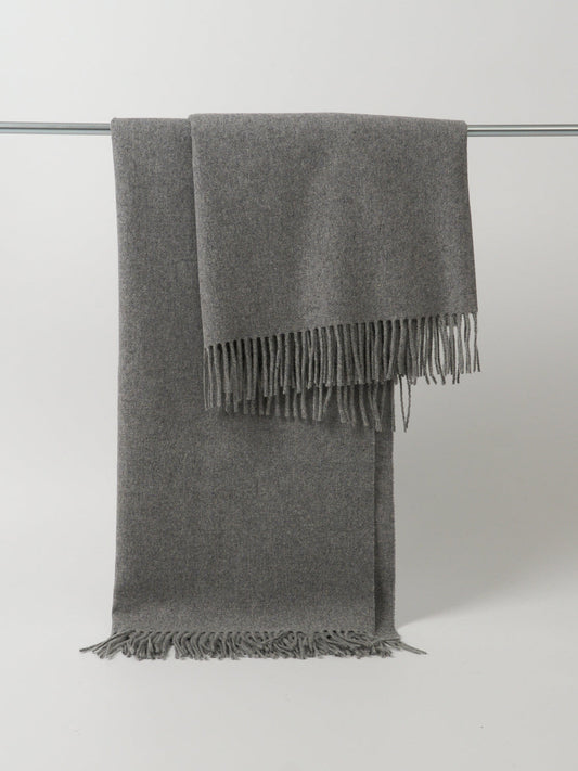Cashmere Lambswool Blanket 130 × 180 cm Dove