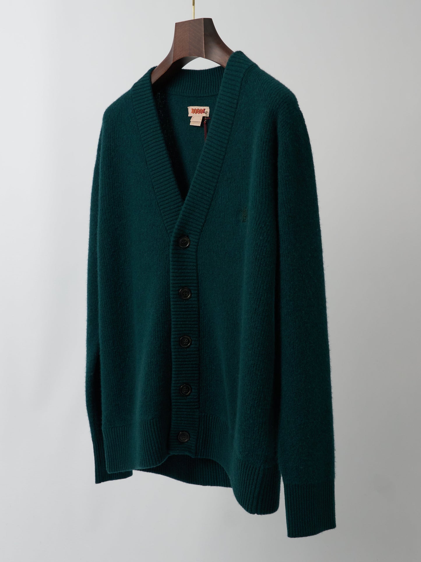 Baracuta Cashmere Cardigan - Racing green
