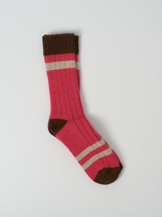 MW74 Extra-Fine Merino Wool Socks Raspberry