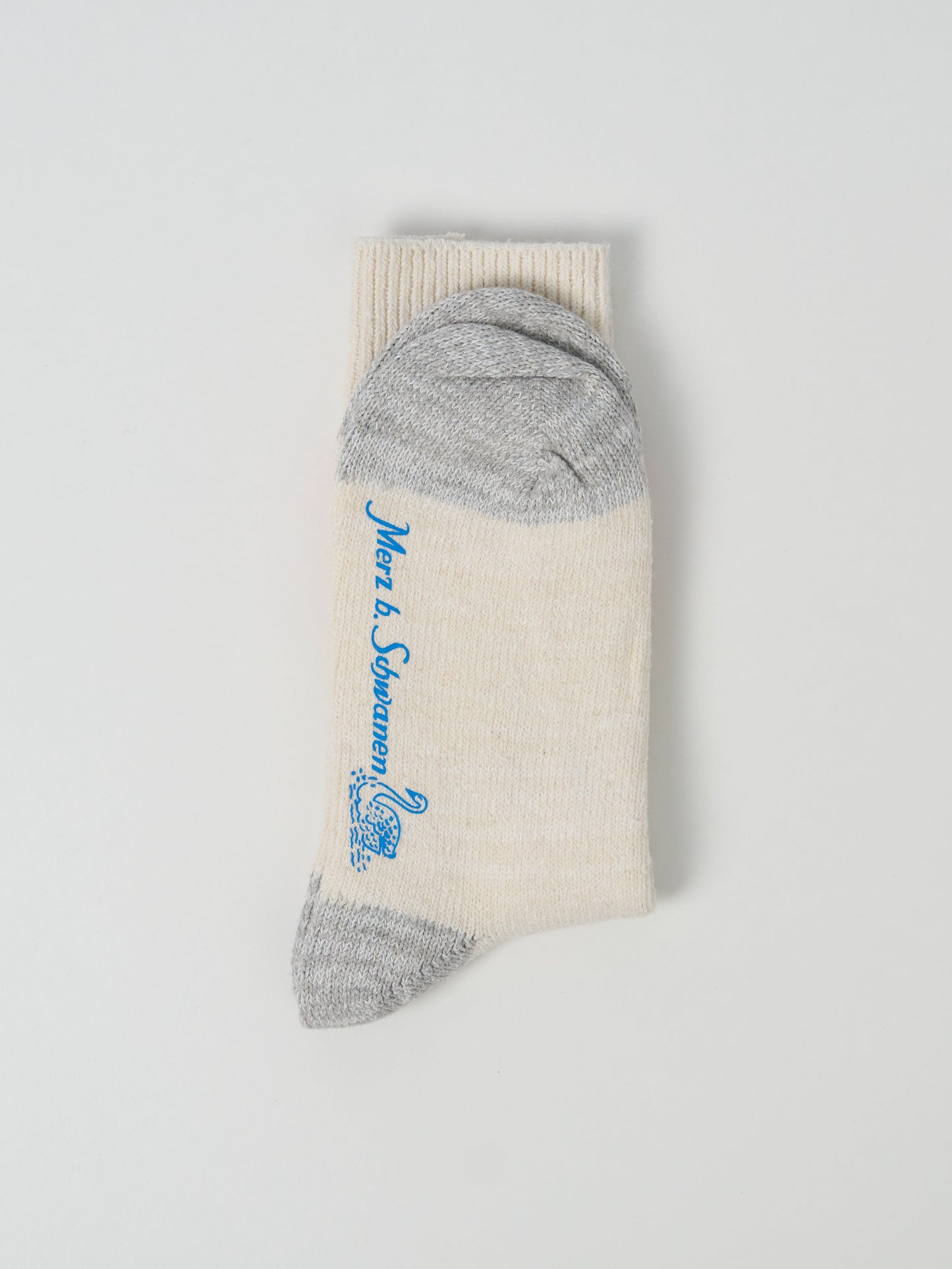 GS05 Stripe Socks Recycled Cotton Nature/Peach