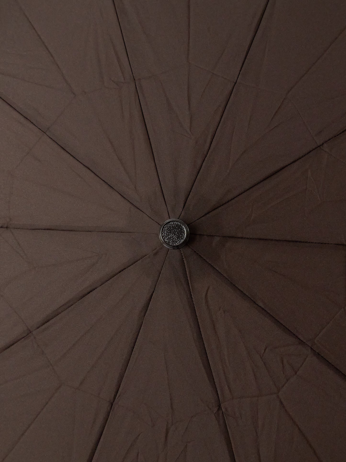 Telescopic Umbrella, Maple Crook, Automatic, TEL5 - Brown