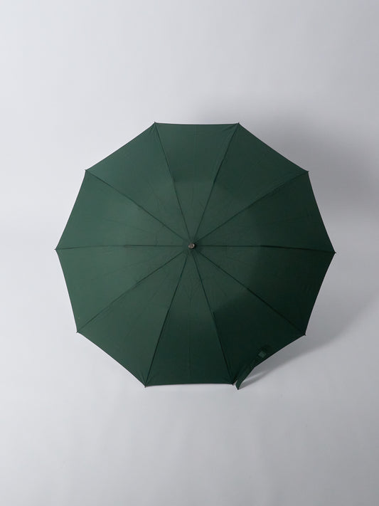 Telescopic Umbrella, Maple Crook, Automatic, TEL5 - Racing Green