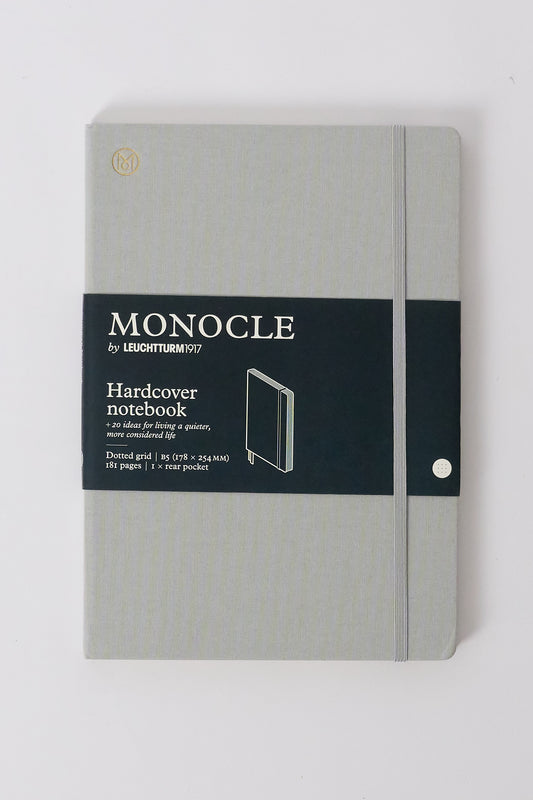 Monocle x Leuchtturm1917 hardcover linen notebook (B5) - Grey