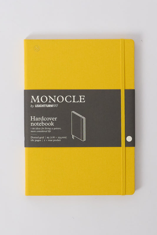 Monocle x Leuchtturm1917 hardcover linen notebook (B5) Yellow
