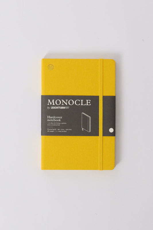 Monocle x Leuchtturm1917 hardcover linen notebook (B6+) - Yellow