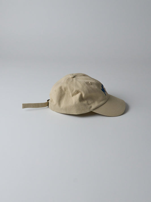 MbS Logo Cap – Organic Cotton Gabardine (161 Light Khaki)