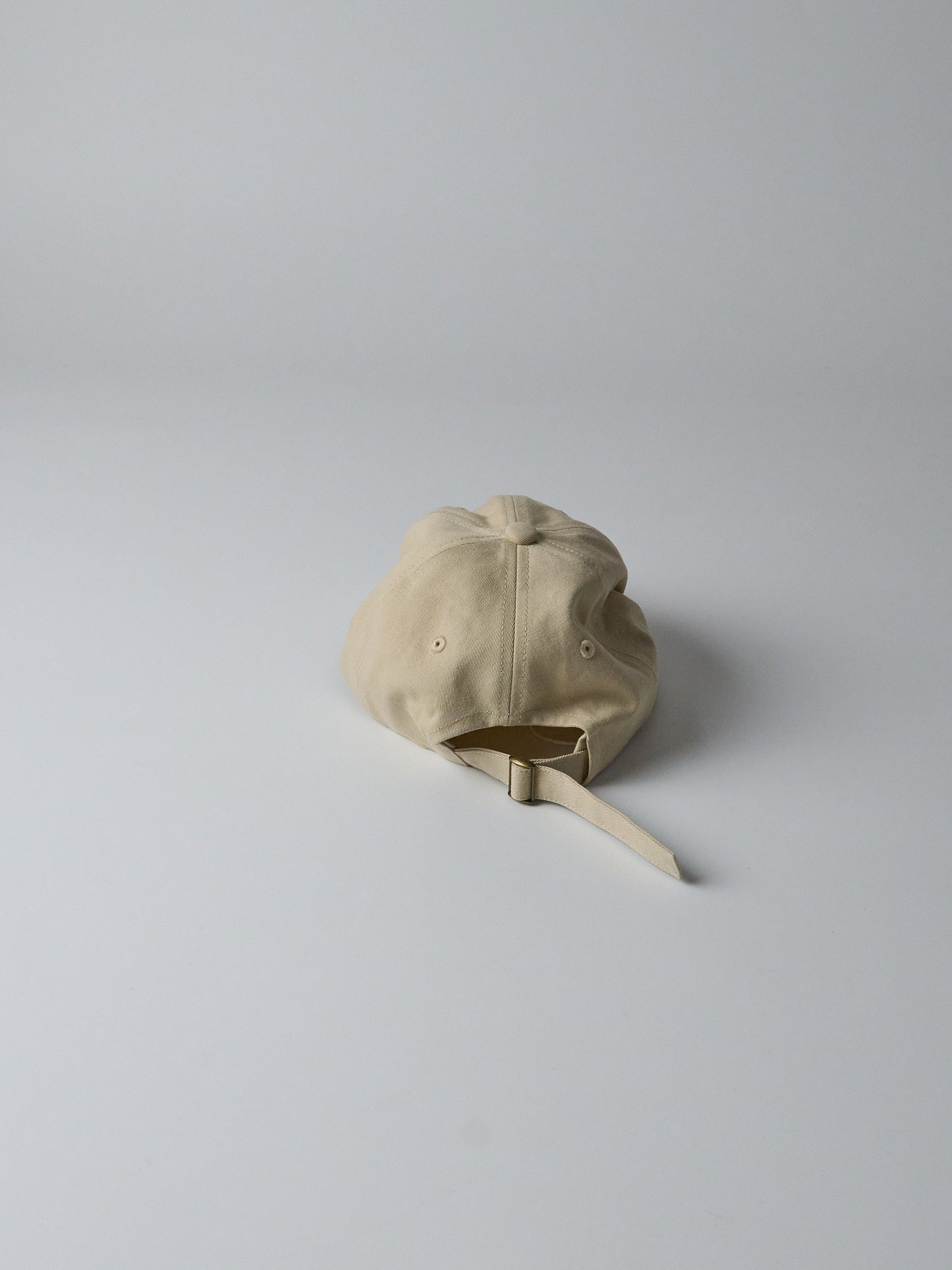 MbS Logo Cap – Organic Cotton Gabardine (161 Light Khaki)