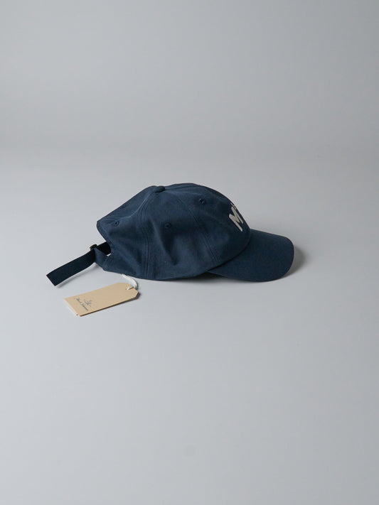 MbS Logo Cap – Organic Cotton Gabardine (68 Night Blue)