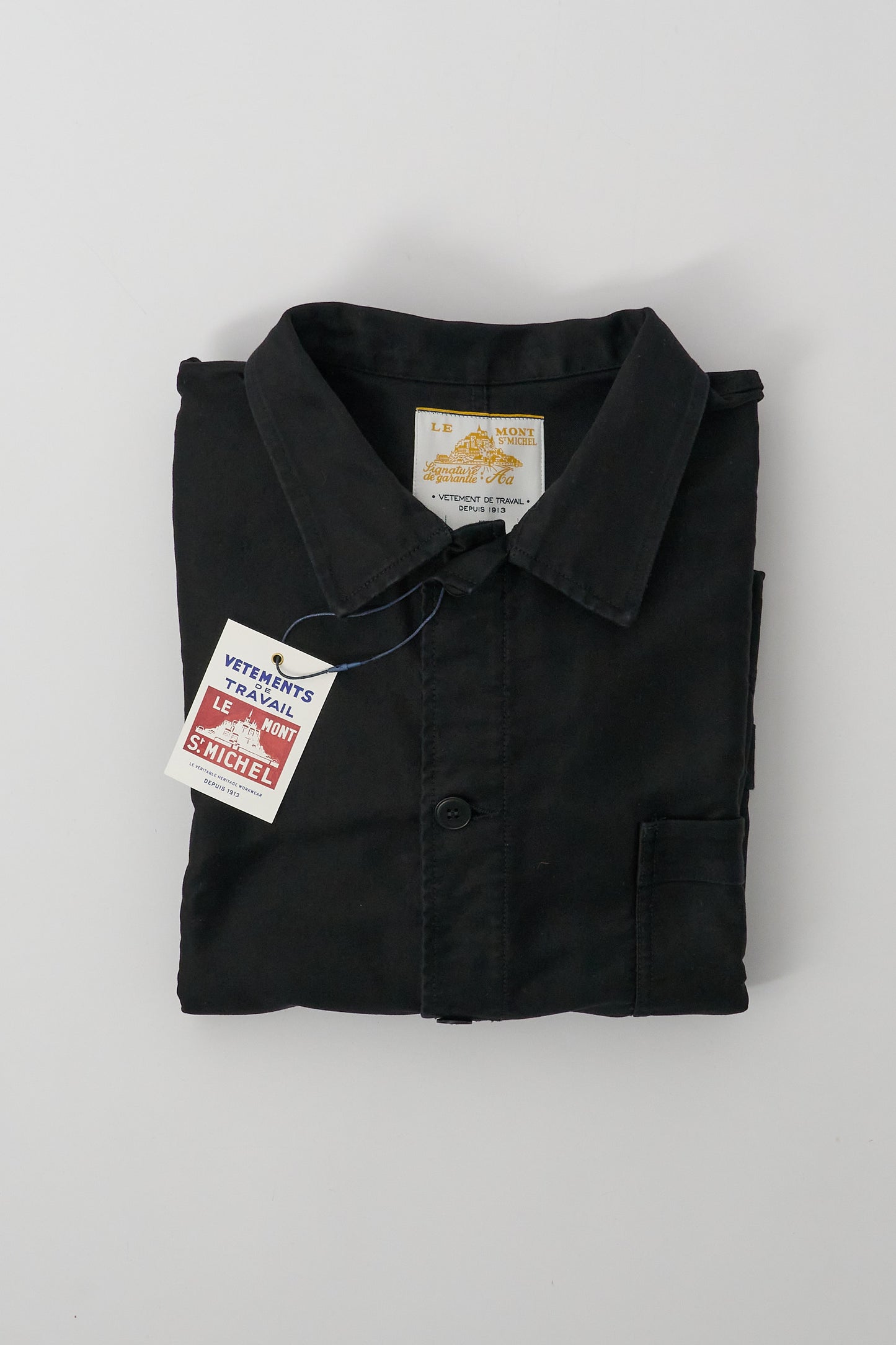 Moleskin Work Jacket (Mens) - Black