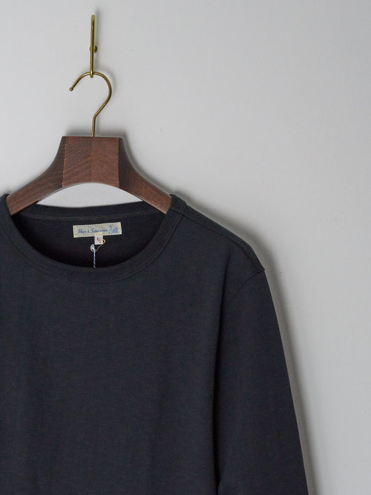 Men’s Loopwheeled Long Sleeve – Heavyweight 10.7oz - Relaxed Fit (98 charcoal)