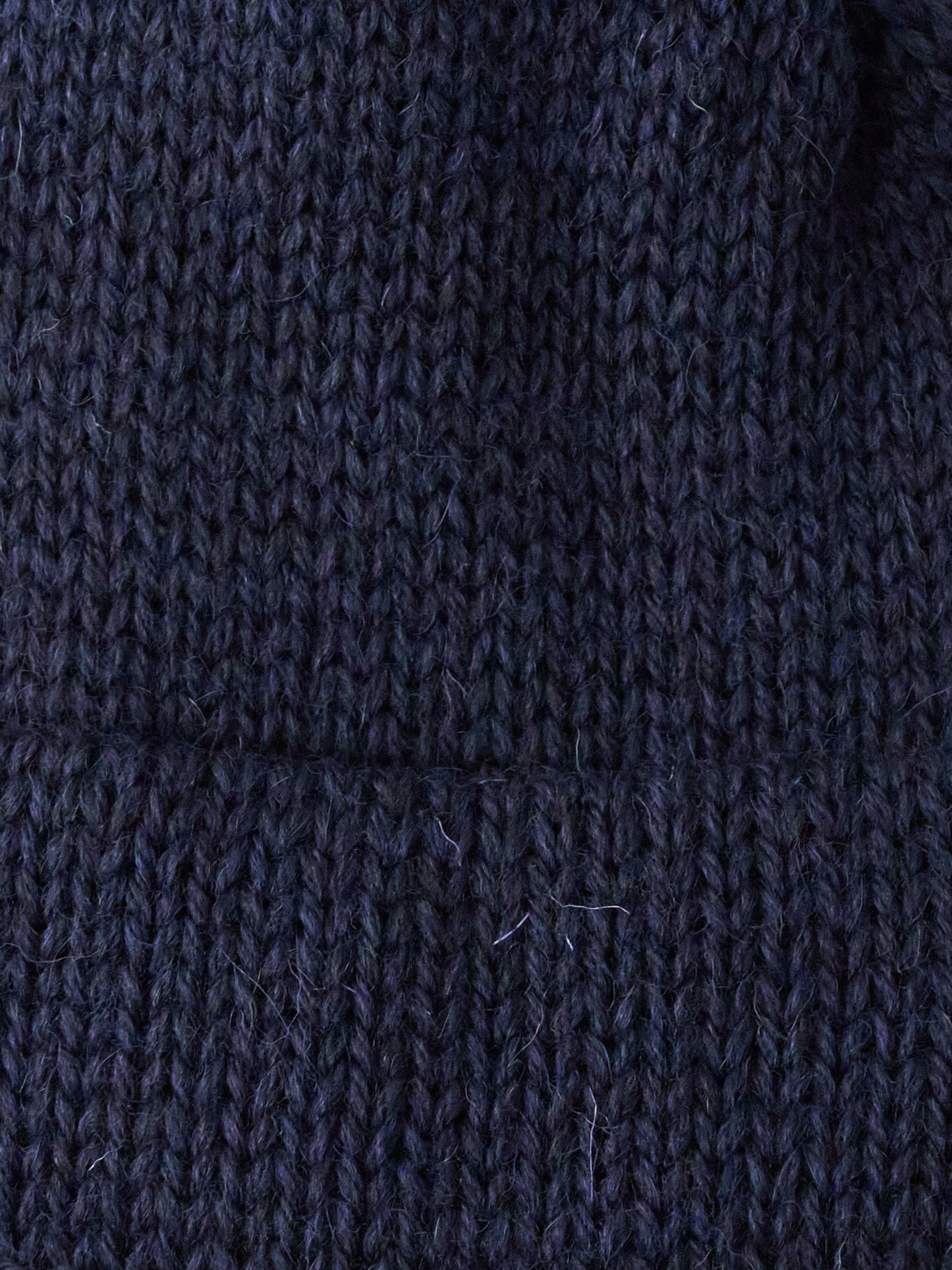Short Watch Cap in British Wool - Navy