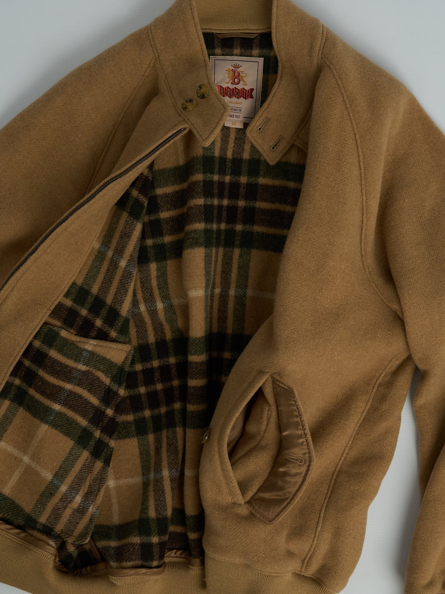 G9 Double Wool Jacket - Camel