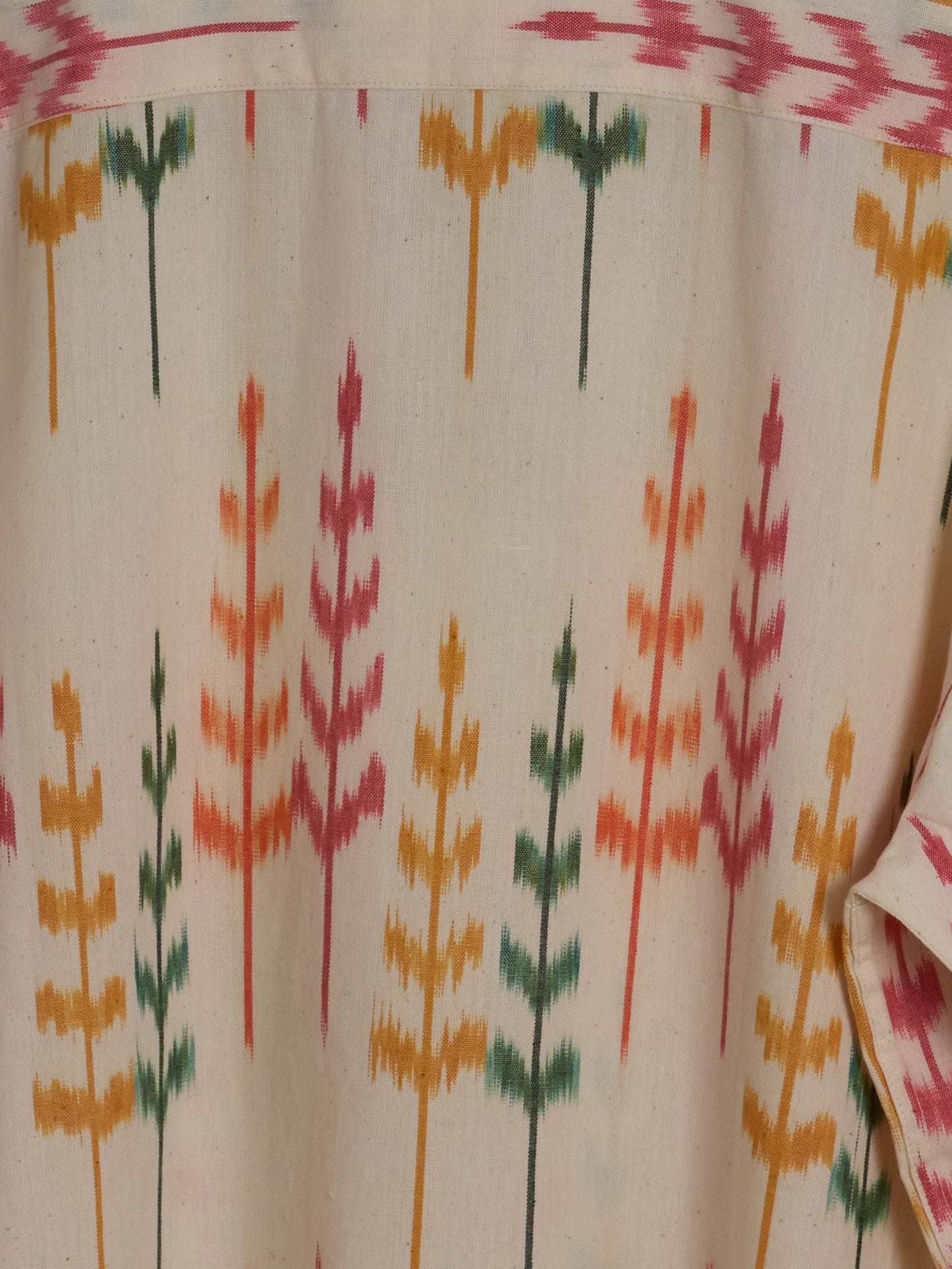 Chintan Ikat Over-Sized Camp Collar Shirt in Ronen Style