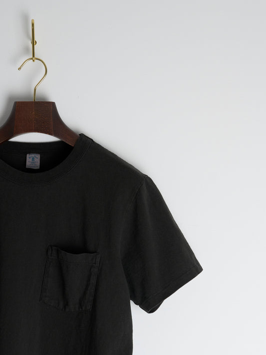 Pigment Dyed Pocket T-Shirt - Black