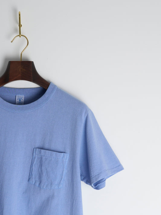 Pigment Dyed Pocket T-Shirt - Foggy Blue