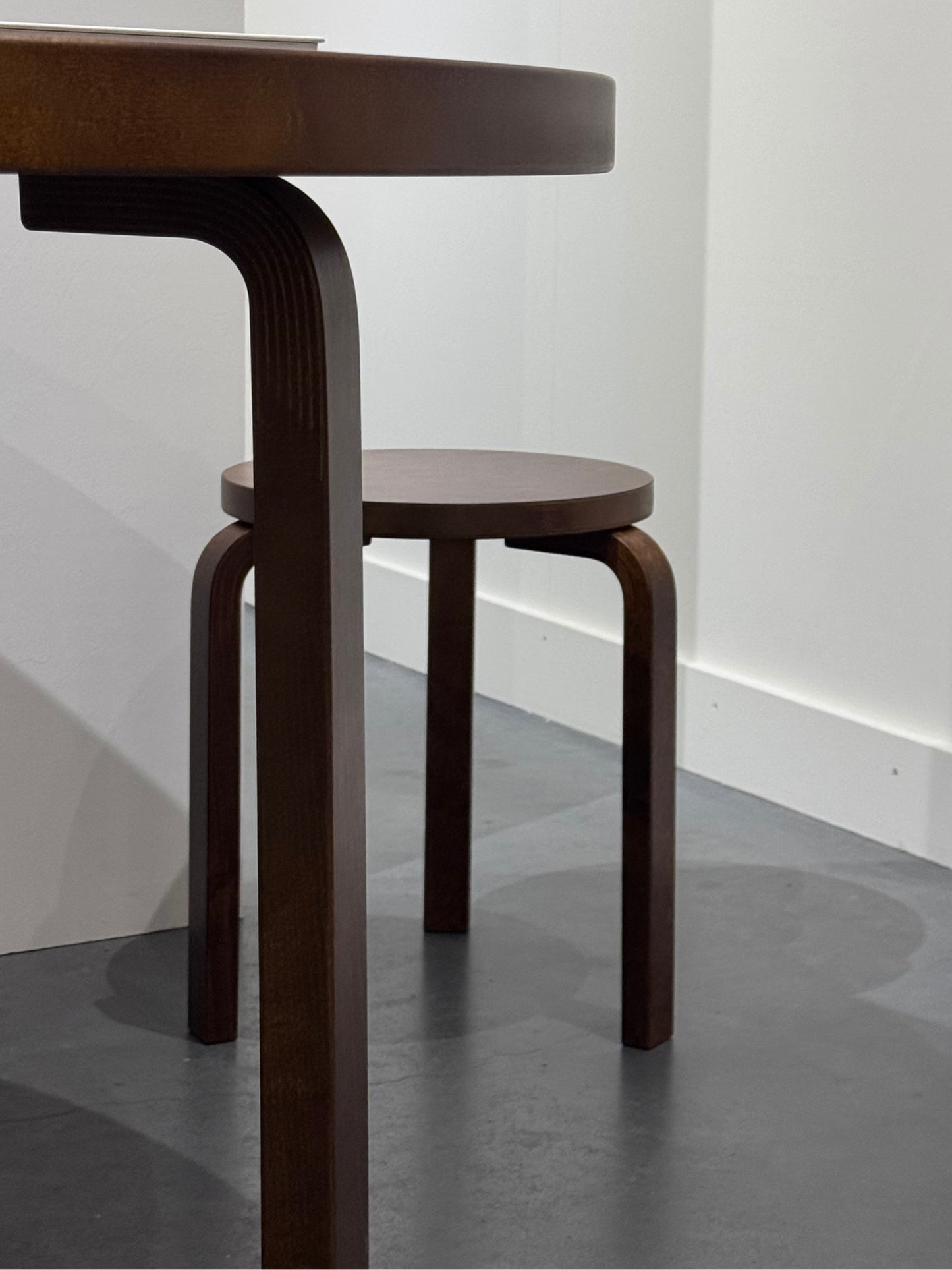 Stool 60 - Walnut Stained