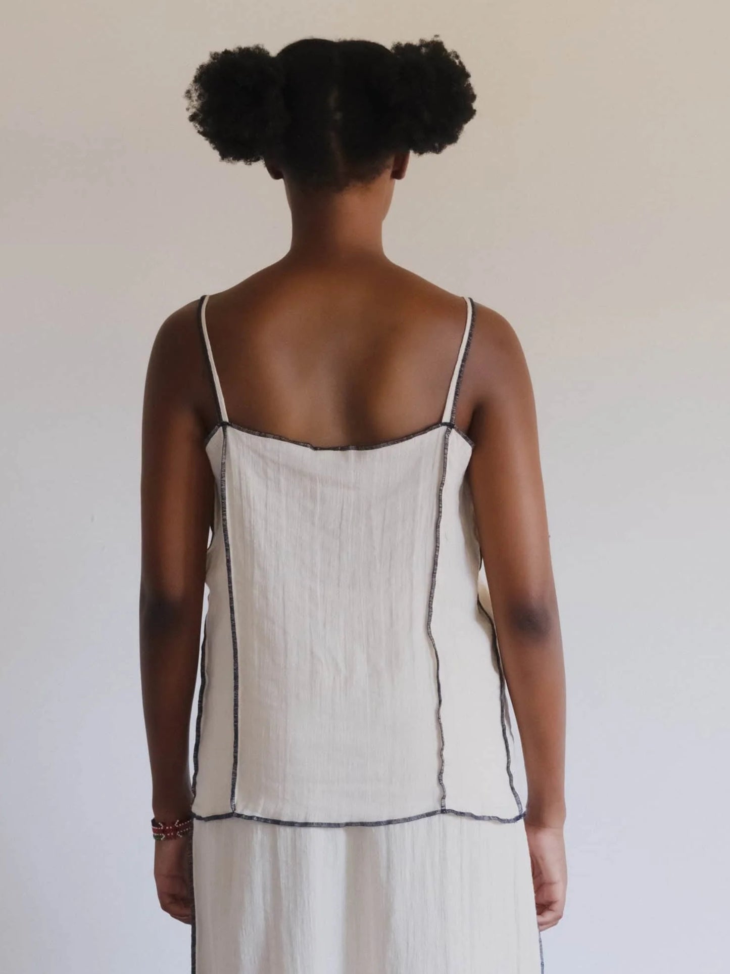 Shok Square Top Crinkle Linen