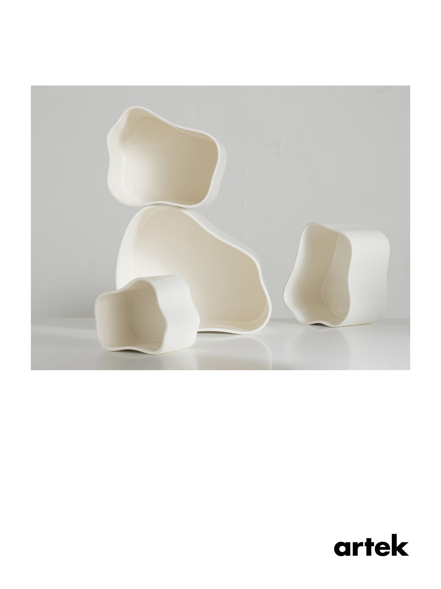 Riihitie Plant Pot - Shape B Medium - White Glaze