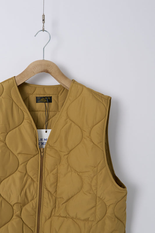 Le Mont Saint Michel Vinis Quilted Vest Kraft
