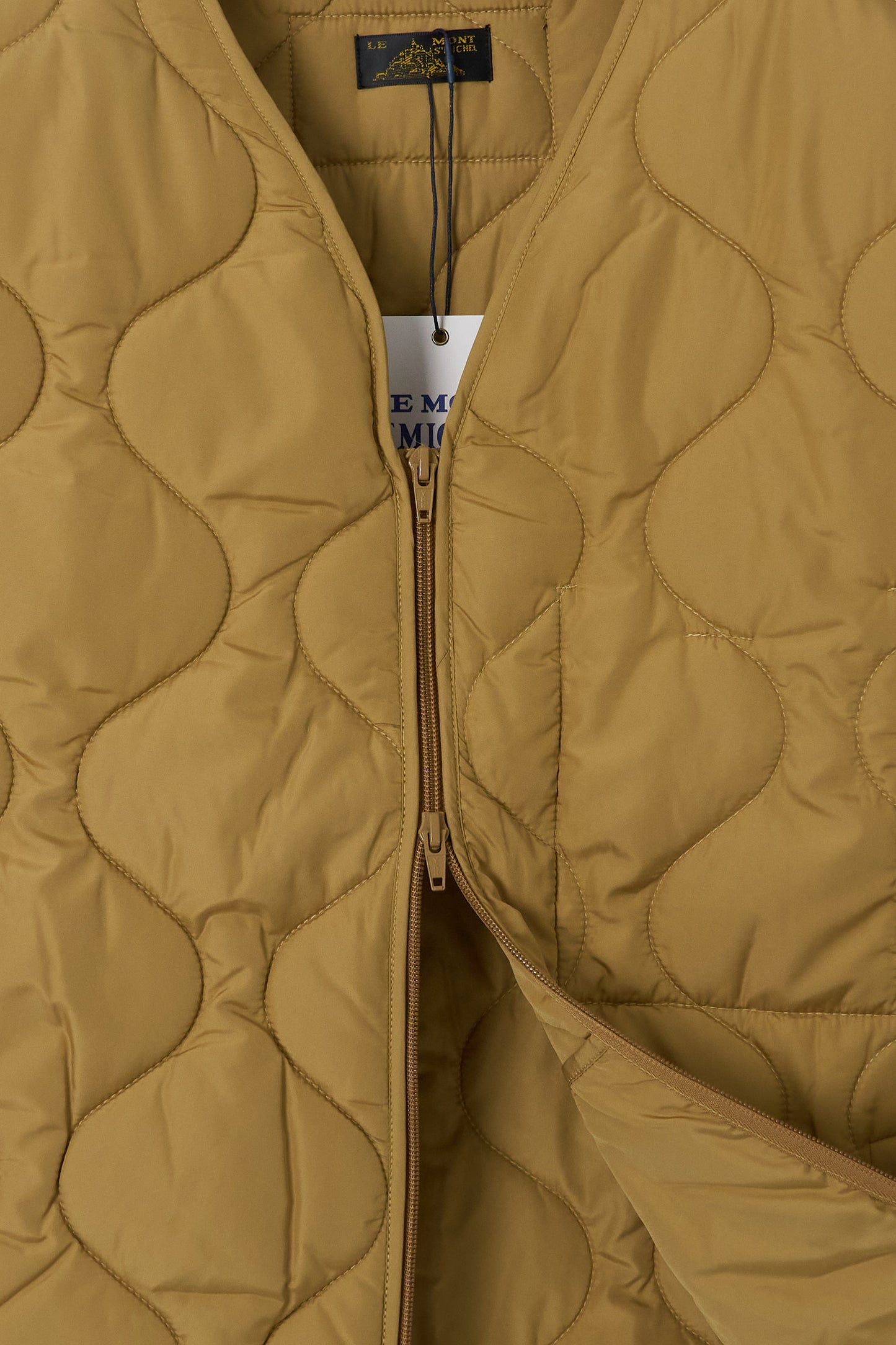 Le Mont Saint Michel Vinis Quilted Vest Kraft
