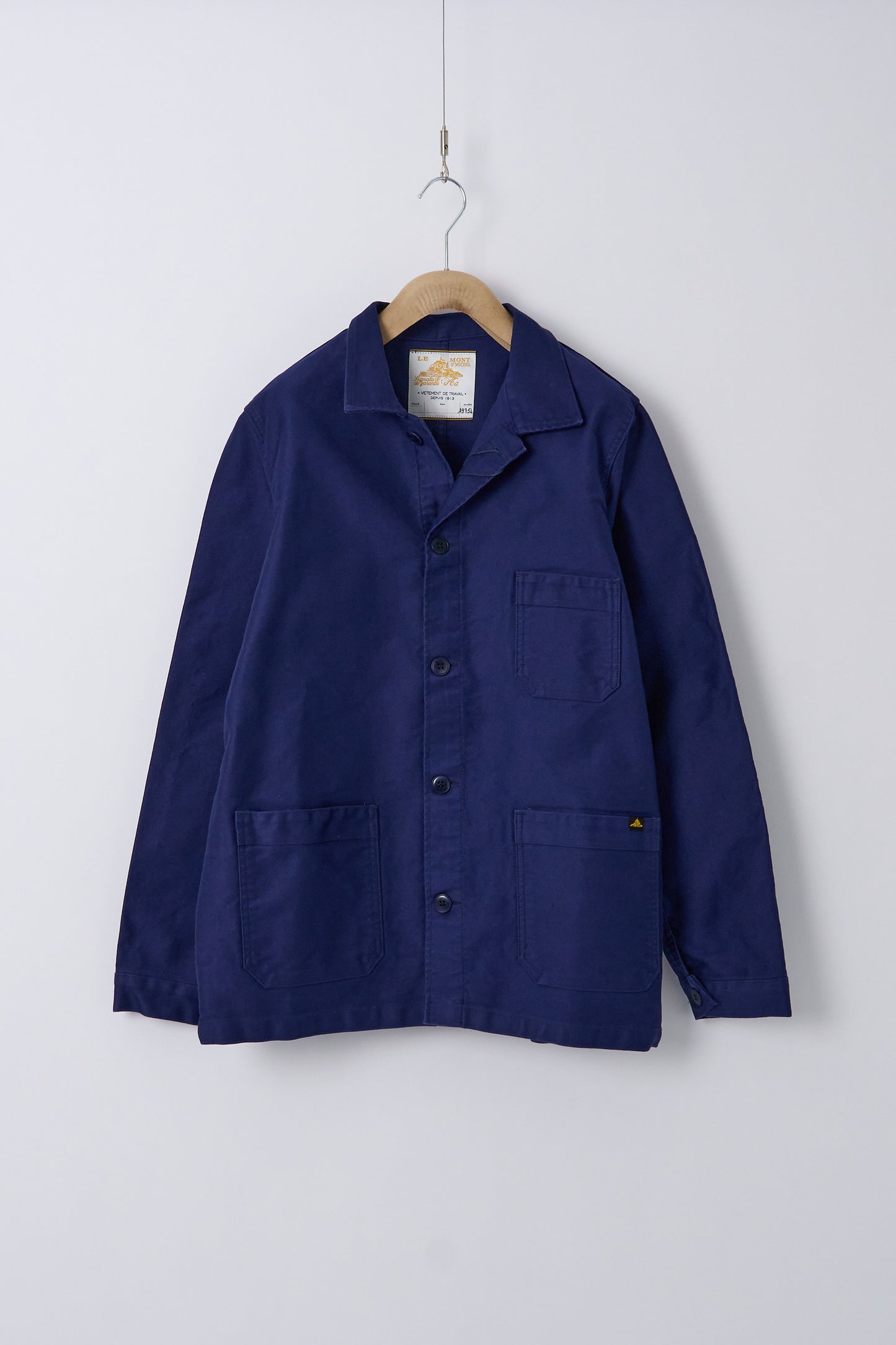 Moleskin Work Jacket (Mens) - Blue